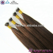 Qingdao Haiyi Hair Products Cuticle Aligned Russian Remy Hair Extension Nano Ring Extension.